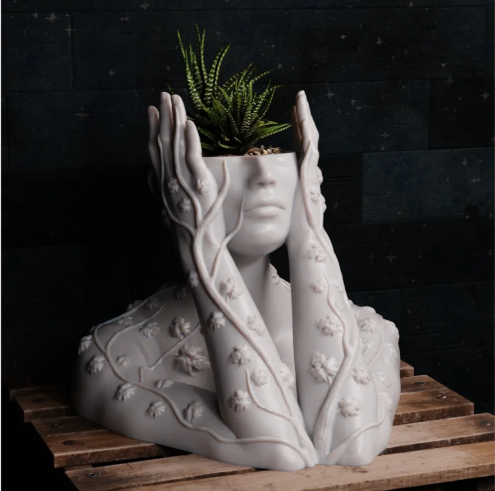 Vaso Decorativo Mulher Verdiqué