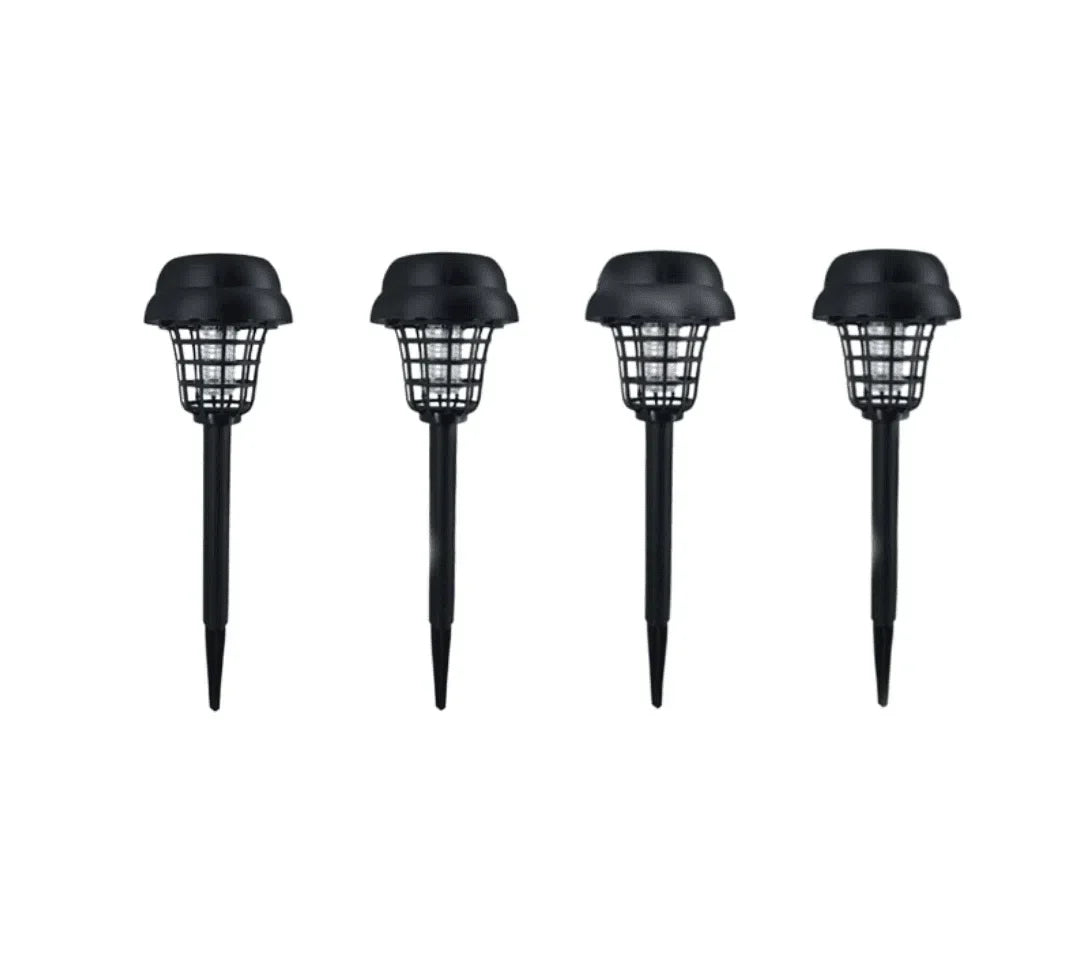 Luminária Solar Para Jardim Externa LED Repelente de Mosquitos