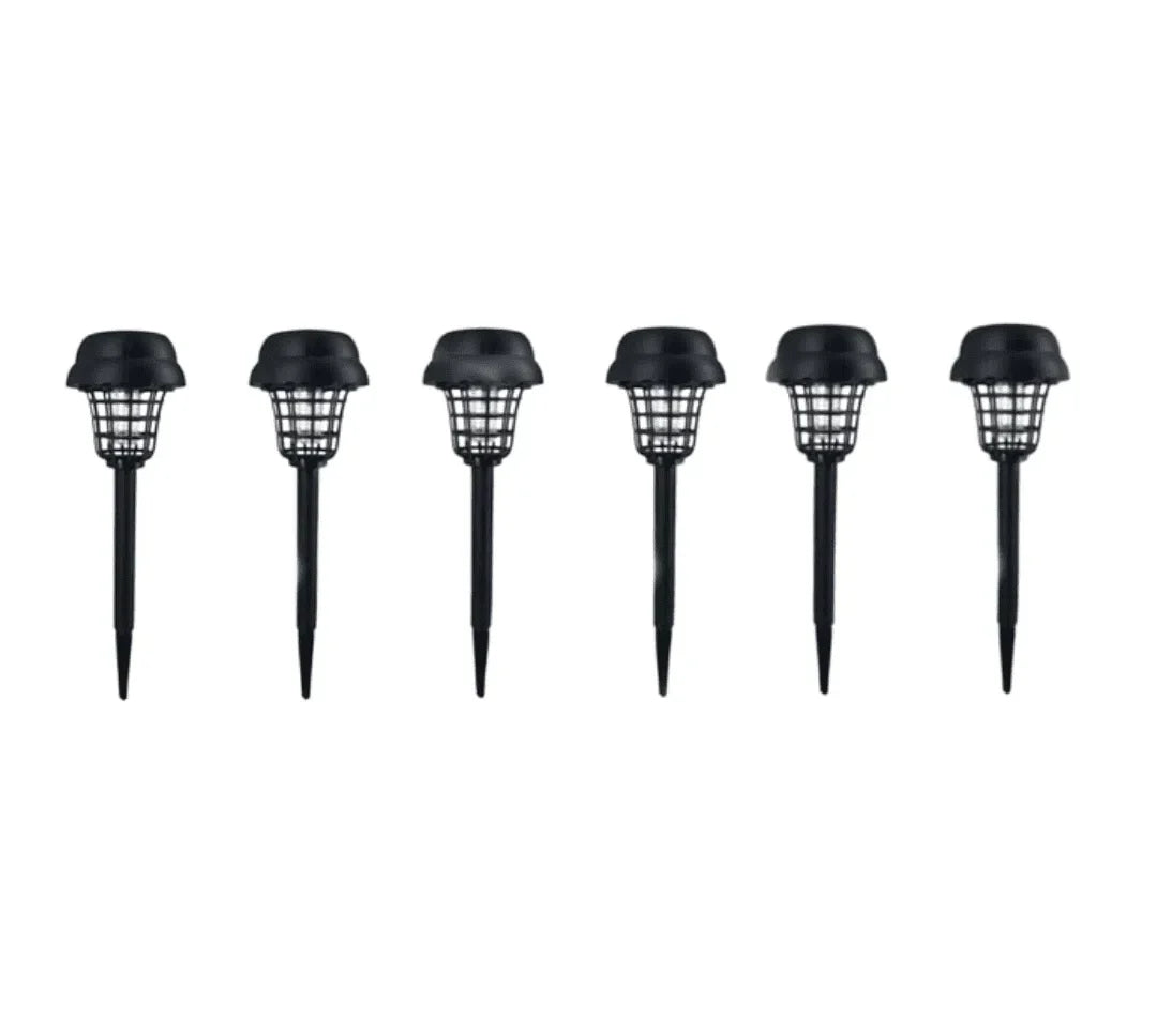 Luminária Solar Para Jardim Externa LED Repelente de Mosquitos