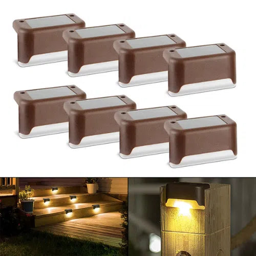 Luminária Solar Externa LED Para Jardim à Prova d'Água