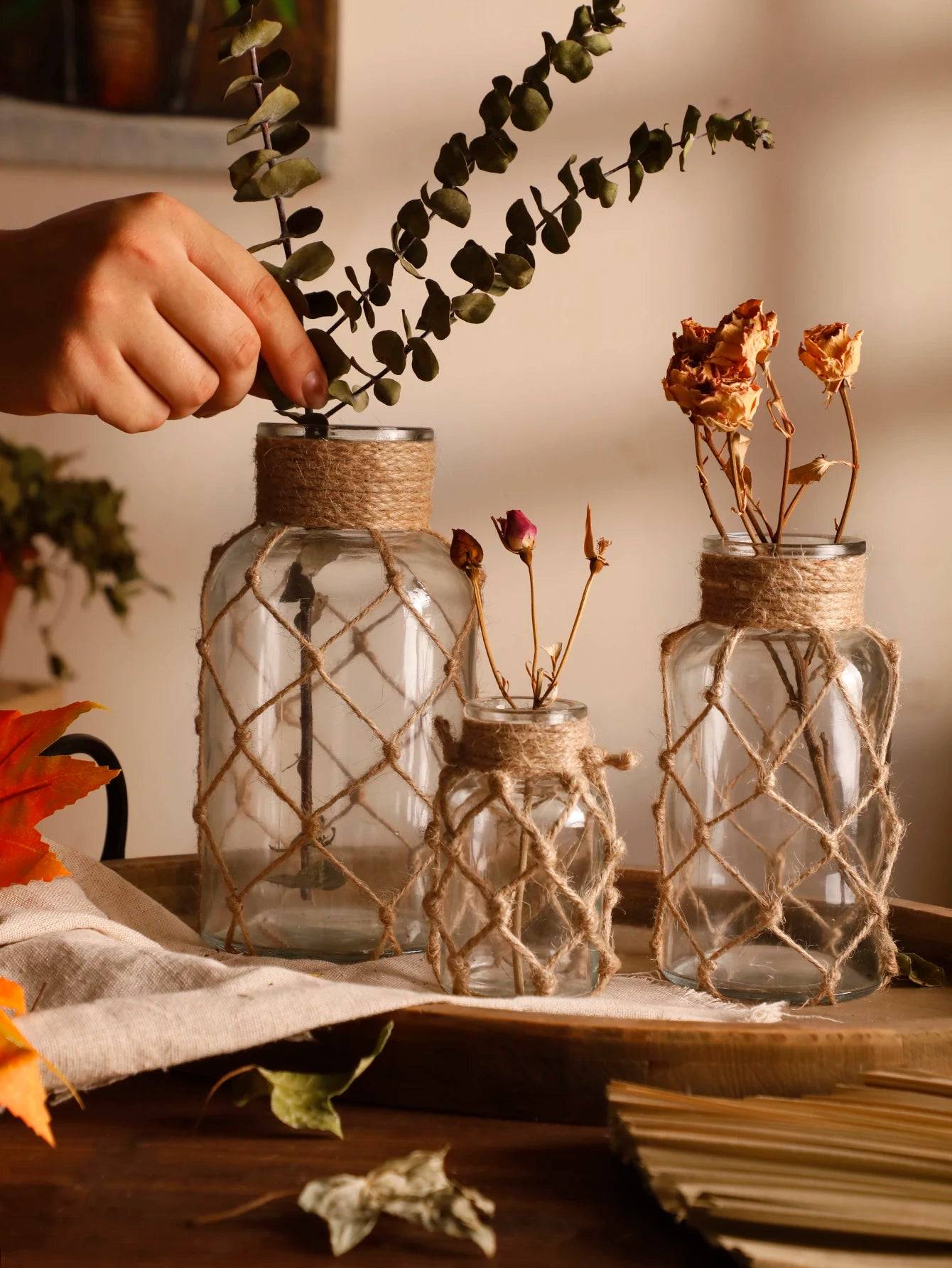 Vaso Decorativo de Vidro e Cristal | Decoração Moderna para Casa e Escritório