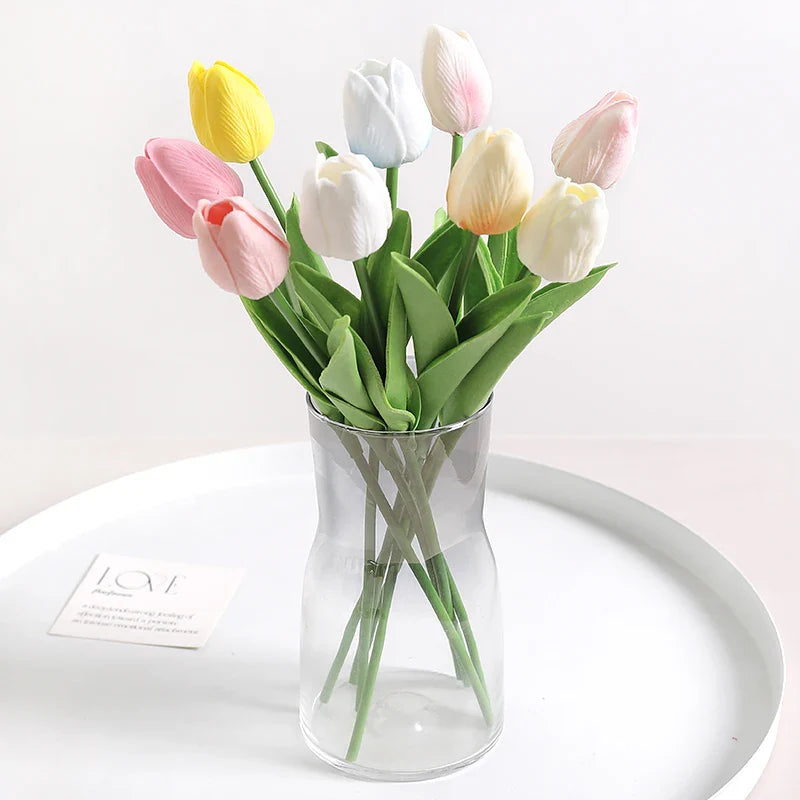Buquê de Tulipas Artificiais MENGHAO em Seda