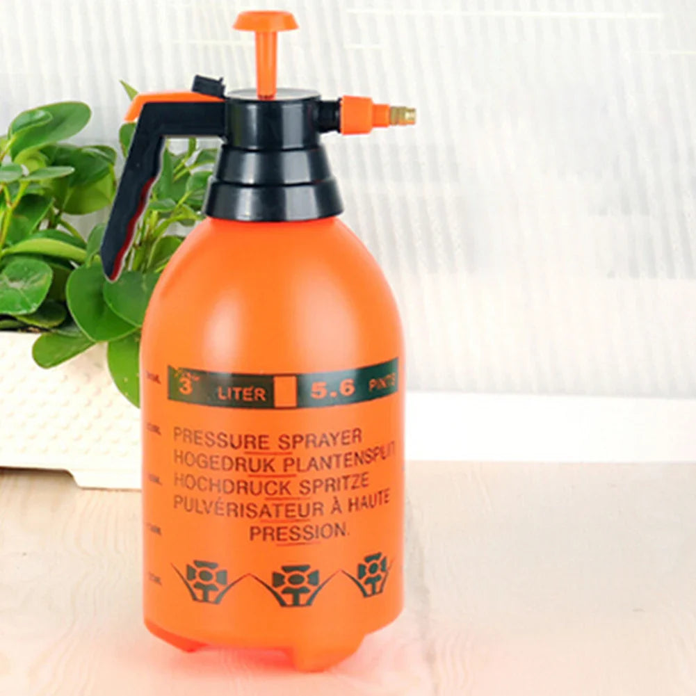 Pulverizador Portátil para Jardim 3L - Pressão Manual com Bico Regulável