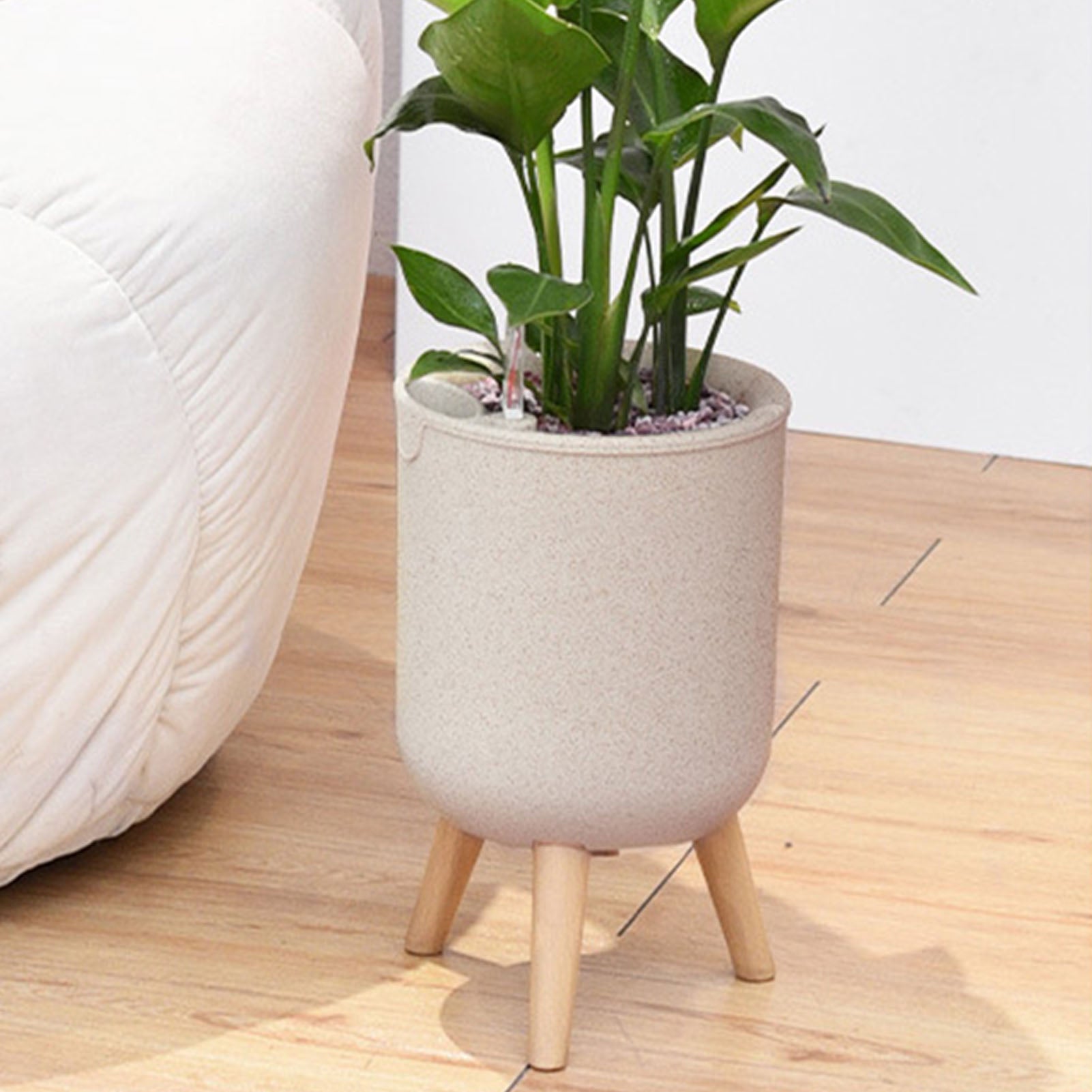 Vaso de Flores com Rega Automática