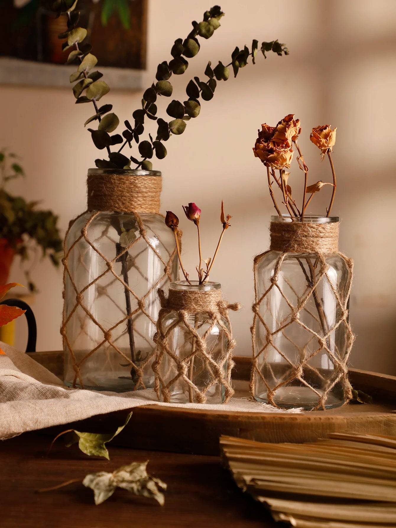Vaso Decorativo de Vidro e Cristal | Decoração Moderna para Casa e Escritório