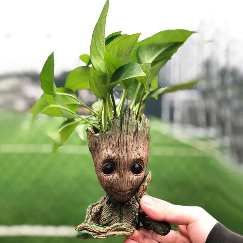 Vaso de Planta Baby Groot Verde