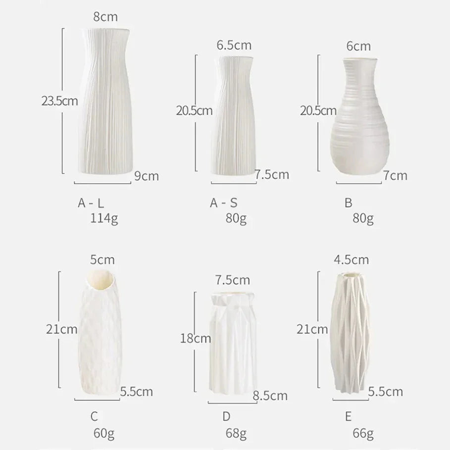 Vaso Decorativo Nórdico Moderno