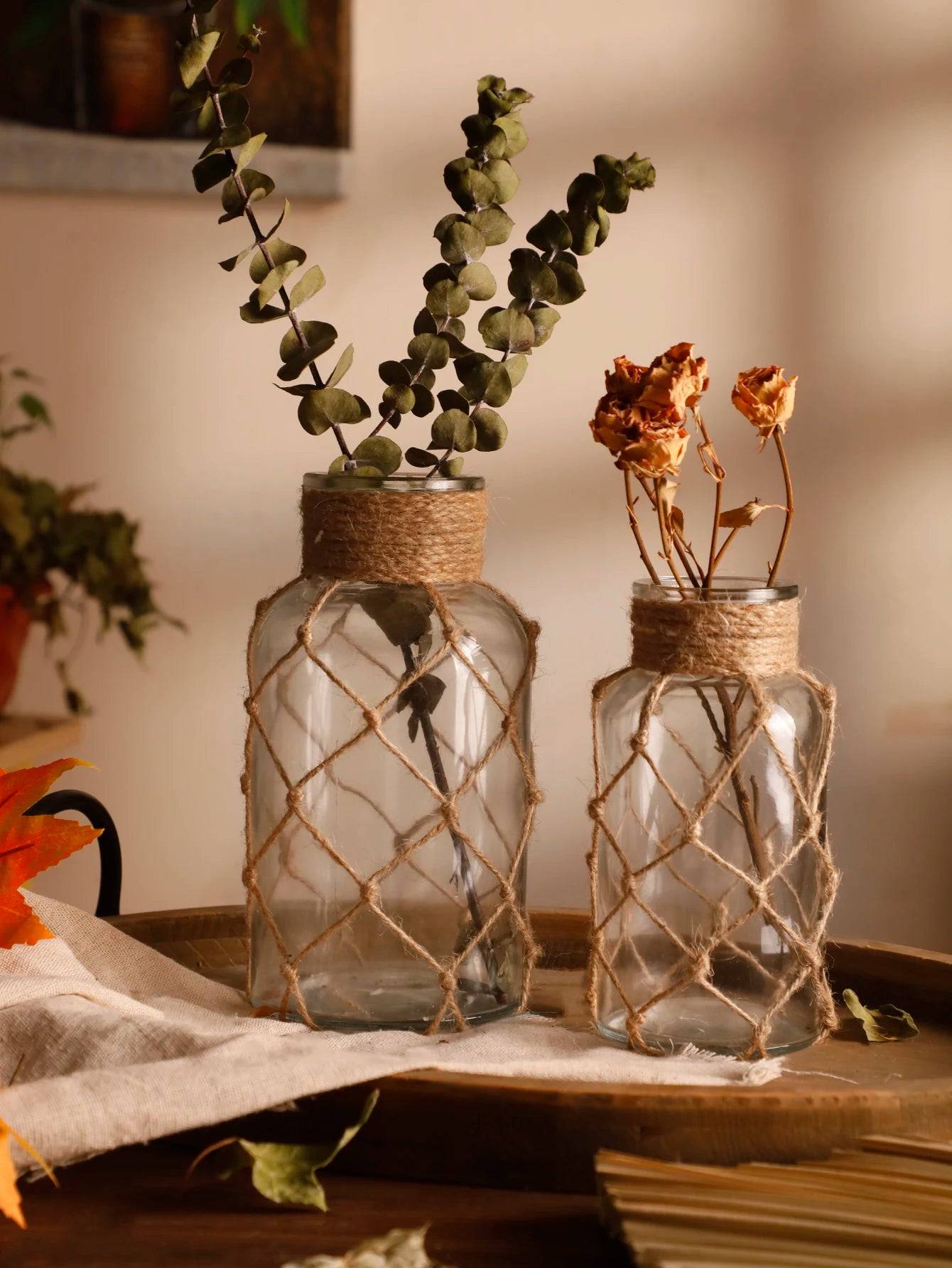 Vaso Decorativo de Vidro e Cristal | Decoração Moderna para Casa e Escritório