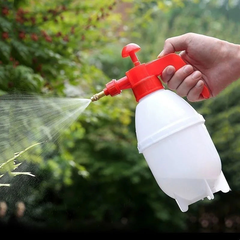 Pulverizador Manual de Água com Pressão - Bomba de Ar com Gatilho para Jardim e Limpeza