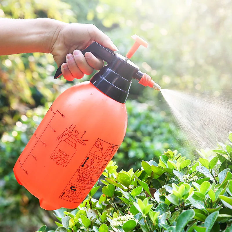 Pulverizador Manual de Água com Pressão - Bomba de Ar com Gatilho para Jardim e Limpeza