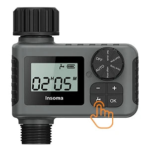 Temporizador de Irrigação Automático Inteligente à Prova d'Água com Display LCD, 3 Modos e Programação Fácil