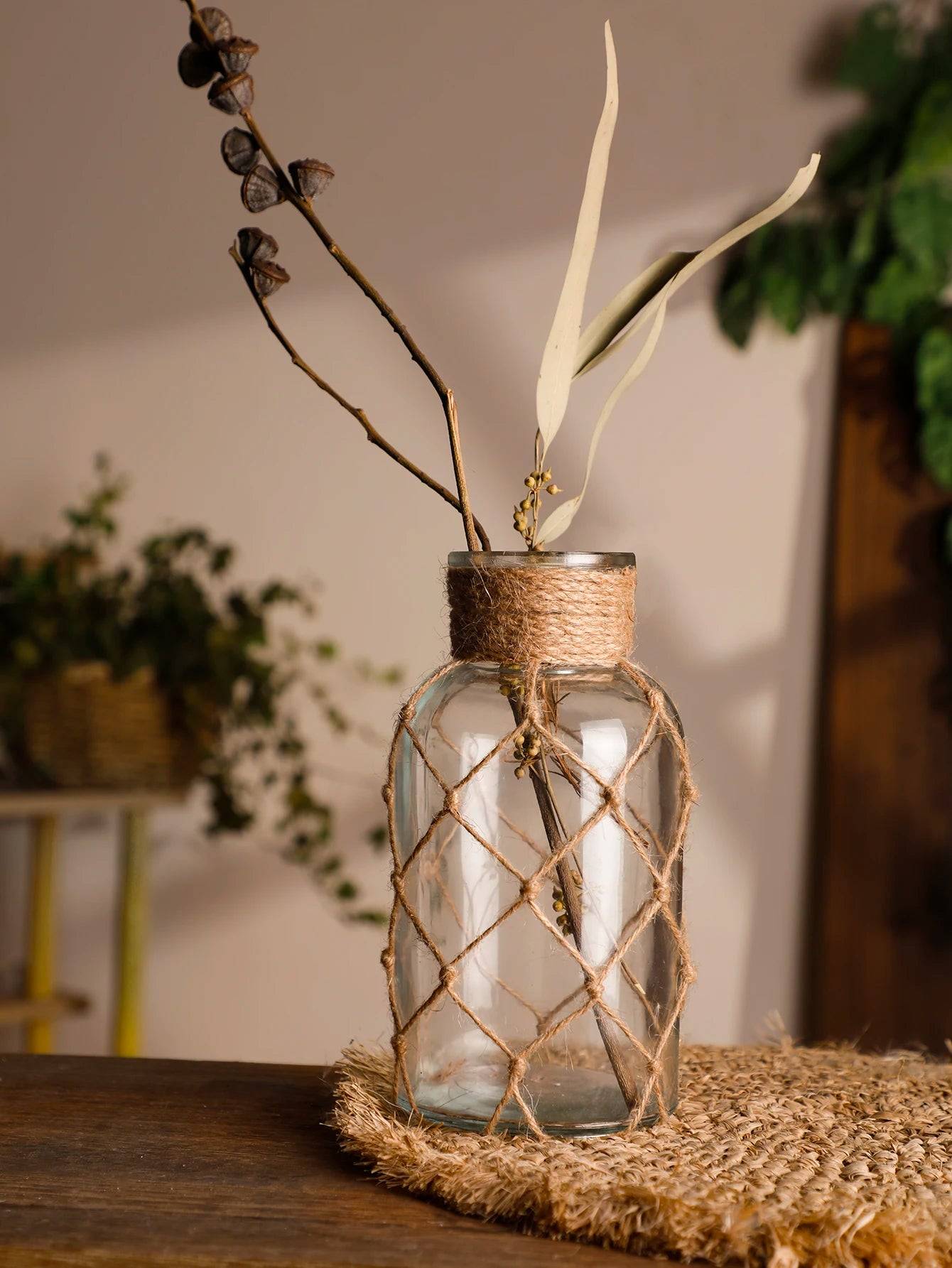 Vaso Decorativo de Vidro e Cristal | Decoração Moderna para Casa e Escritório