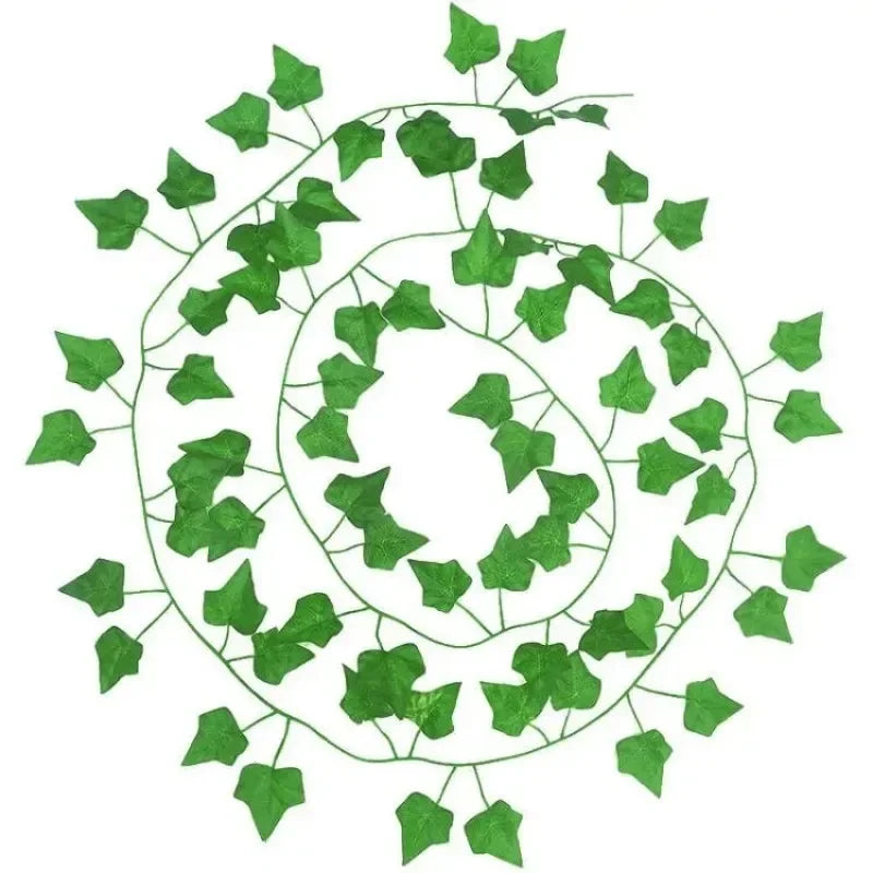 Herança Artificial de Hera - Planta Pendente Decorativa para Decoração