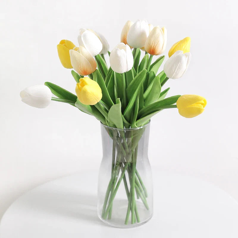 Buquê de Tulipas Artificiais MENGHAO em Seda
