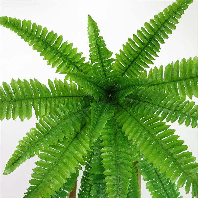 Planta Artificial Videira Persa Pendurada Com Folhagem Verde Tropical para Decoração - FintaVita