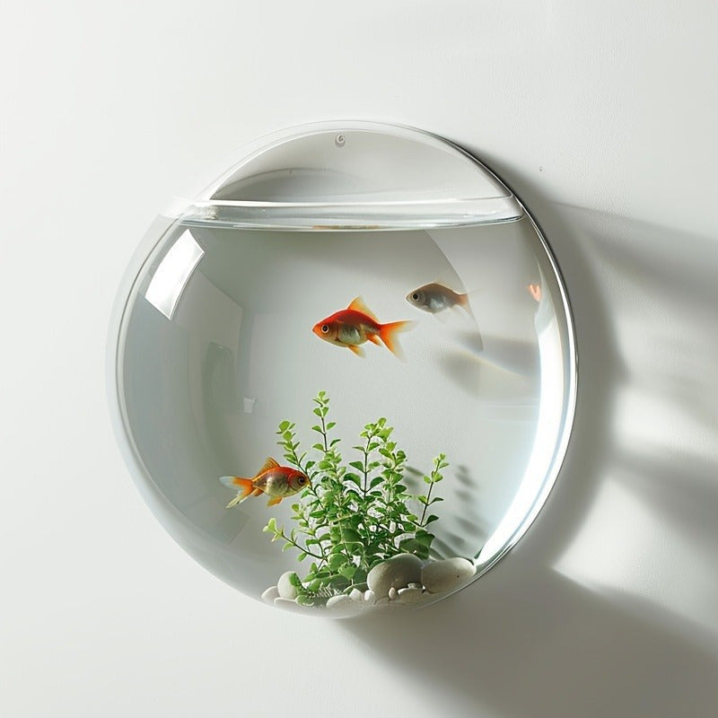 Vaso Transparente para Decoração de Casa e Jardim - Vaso Suspenso de Vidro