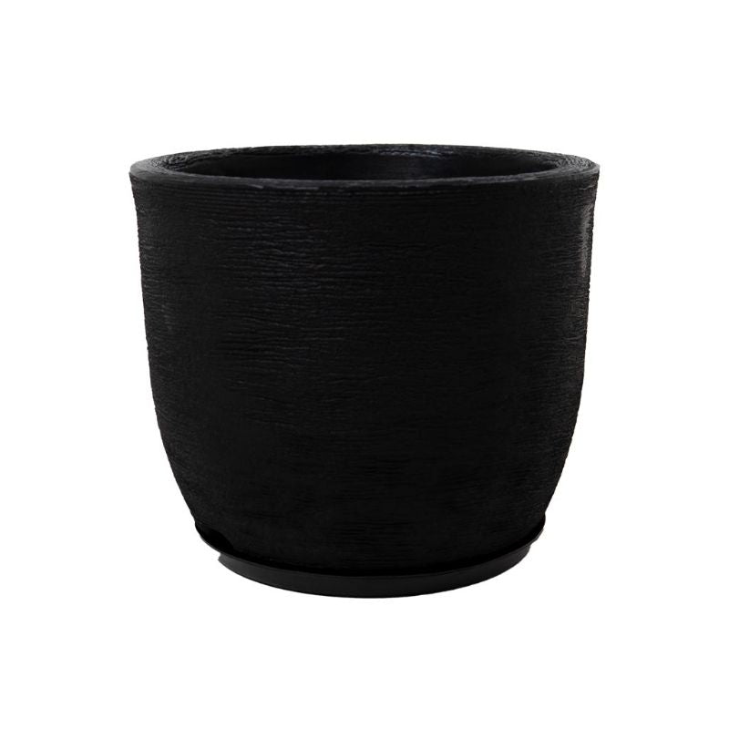 Vaso de Planta Redondo Bojo Escovado Número 2