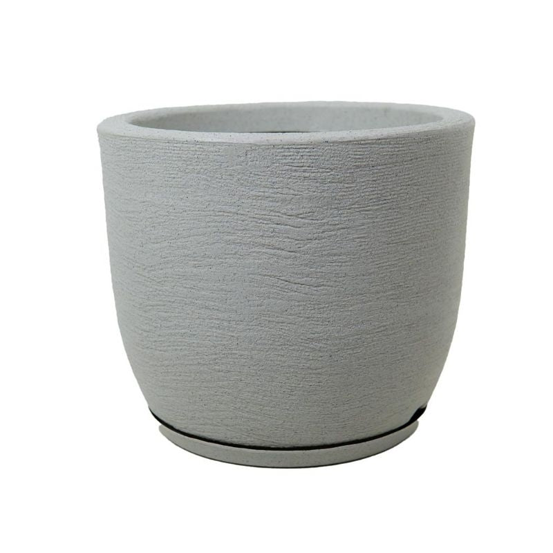 Vaso de Planta Redondo Bojo Escovado Número 2
