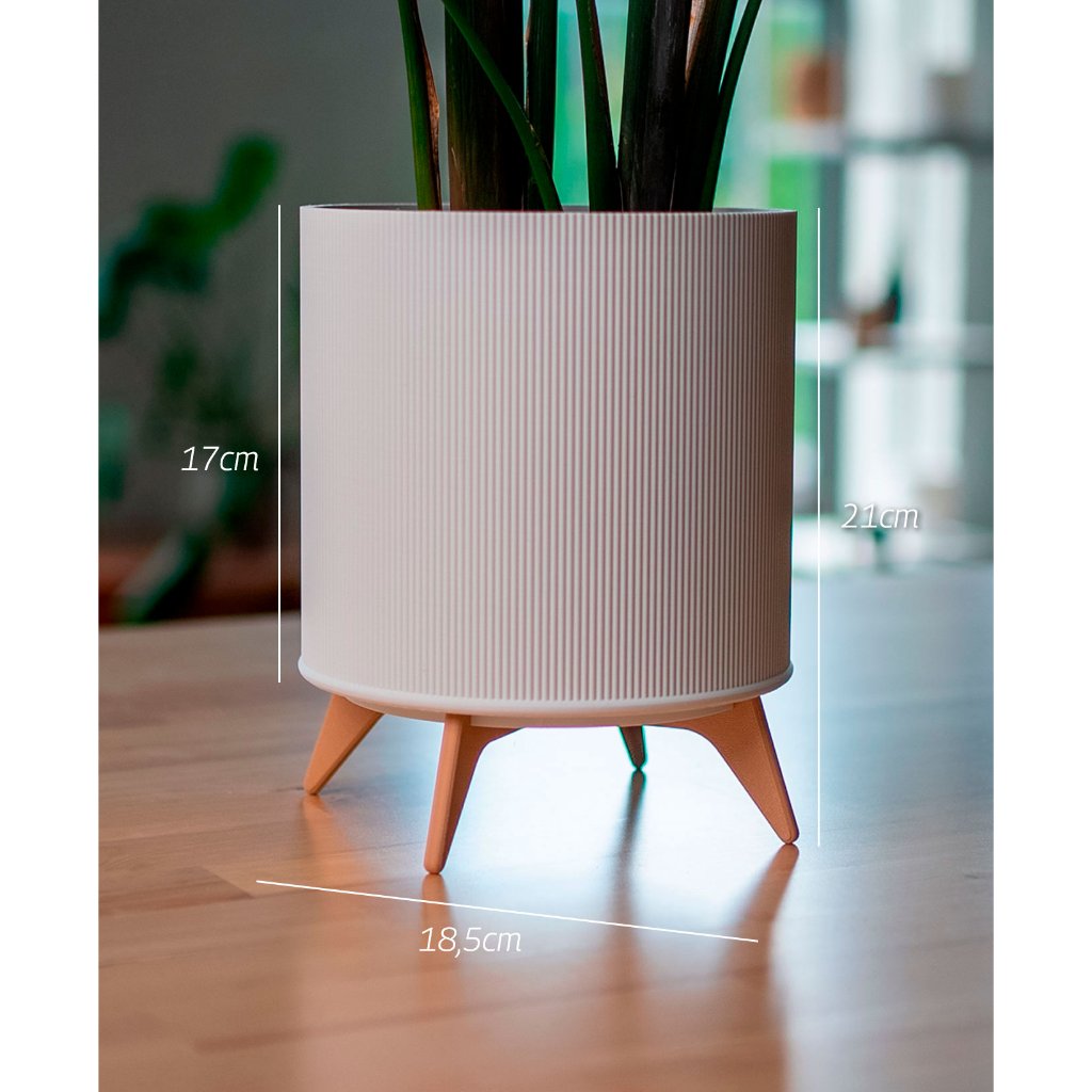 Vaso Decorativo para Plantas - Linha Éclore