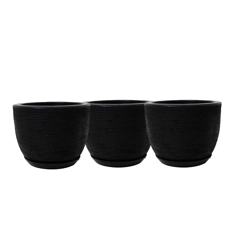 Vasos para Plantas Kit Bojo Escovado nº 2