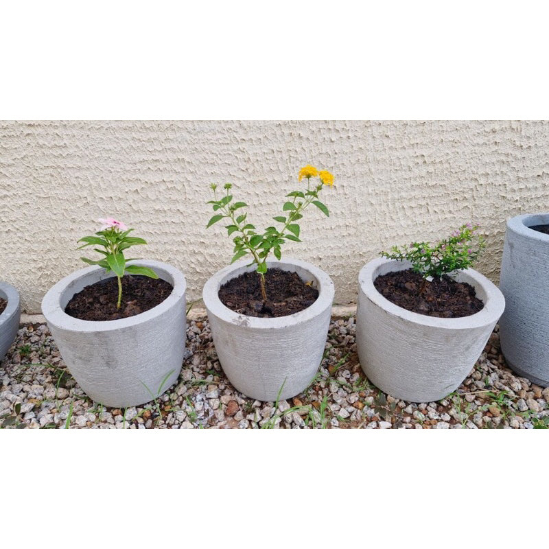 Vasos para Plantas Kit Bojo Escovado nº 2