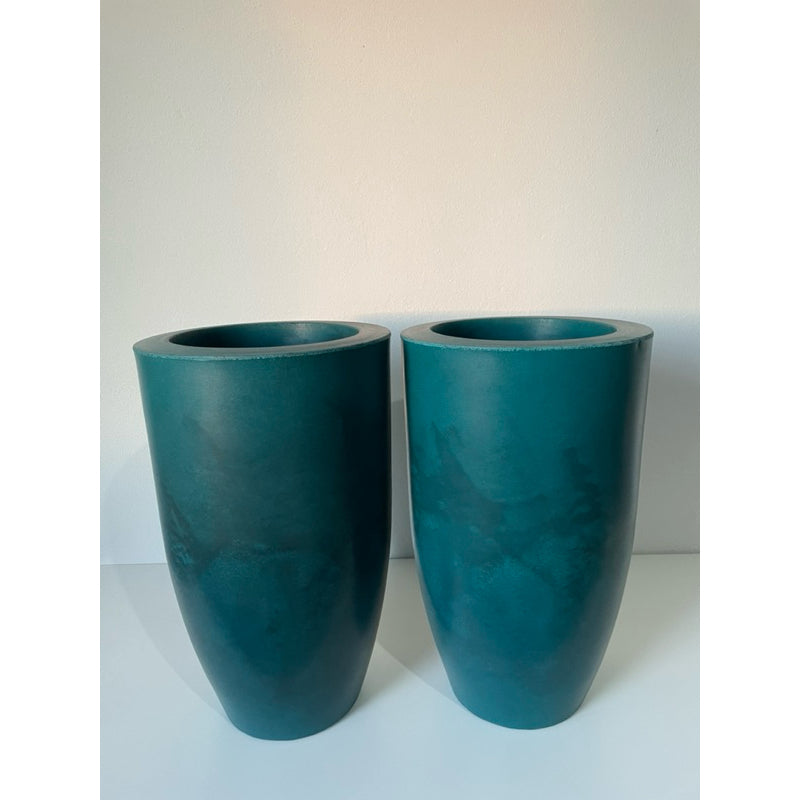Kit com 2 Vasos para Plantas Coluna nº 1 40x24x15 cm