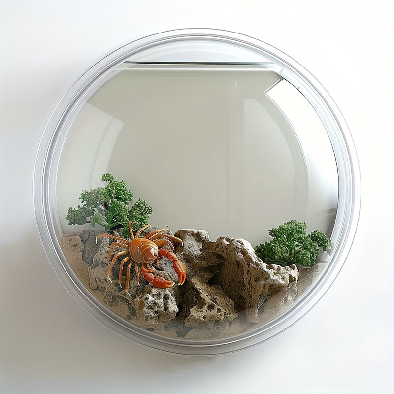 Vaso Transparente para Decoração de Casa e Jardim - Vaso Suspenso de Vidro