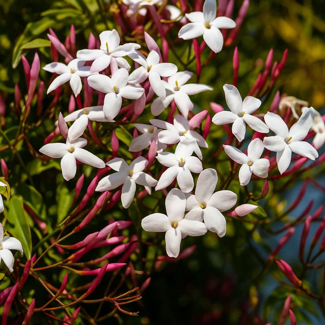 Muda de Jasmim dos Poetas – Flores Aromáticas Durante Todo o Ano