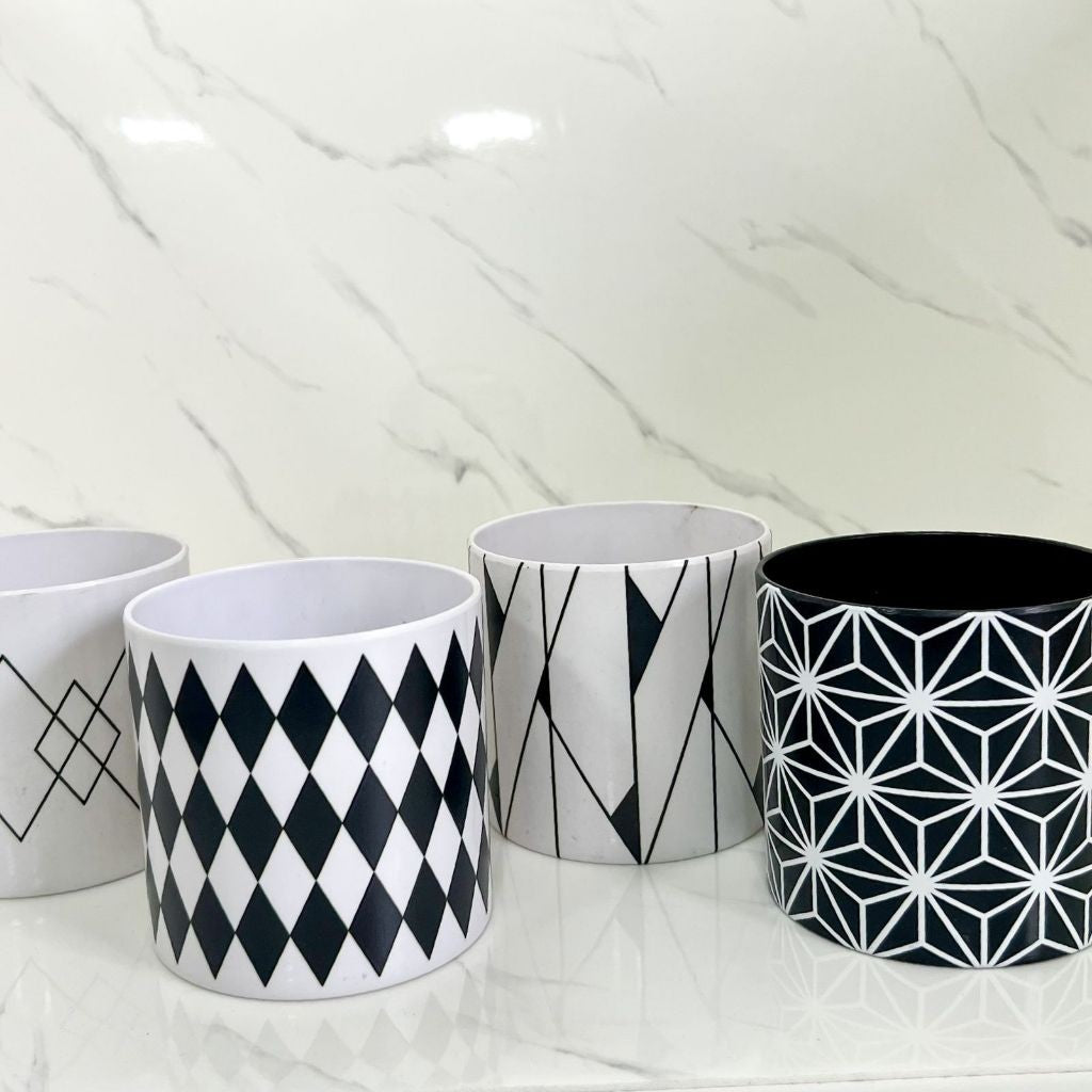 Vaso de flor Cachepô Decorativo Plastico