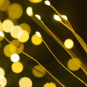 Luz Solar de Led Efeito Fogos de Artifício - 🎄 Ilumine seu Natal com Magia