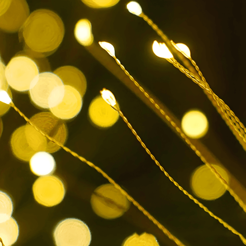 Luz Solar de Led Efeito Fogos de Artifício - 🎄 Ilumine seu Natal com Magia