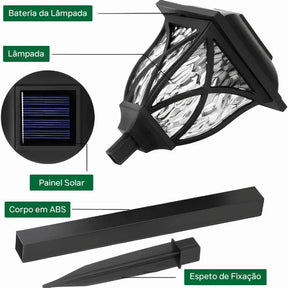 Luminária Solar de Jardim