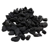 Pedra Seixo Preta Dolomita para Jardinagem e Decoração de Vasos - 5 ou 15 kg