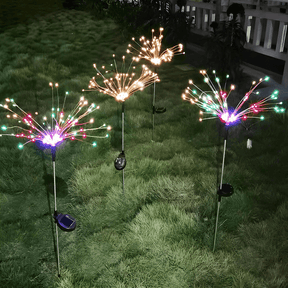 Luz Solar de Led Efeito Fogos de Artifício - 🎄 Ilumine seu Natal com Magia