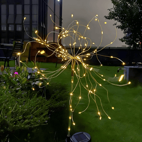 Luz Solar de Led Efeito Fogos de Artifício - 🎄 Ilumine seu Natal com Magia