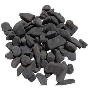 Pedra Seixo Preta Dolomita para Jardinagem e Decoração de Vasos - 5 ou 15 kg