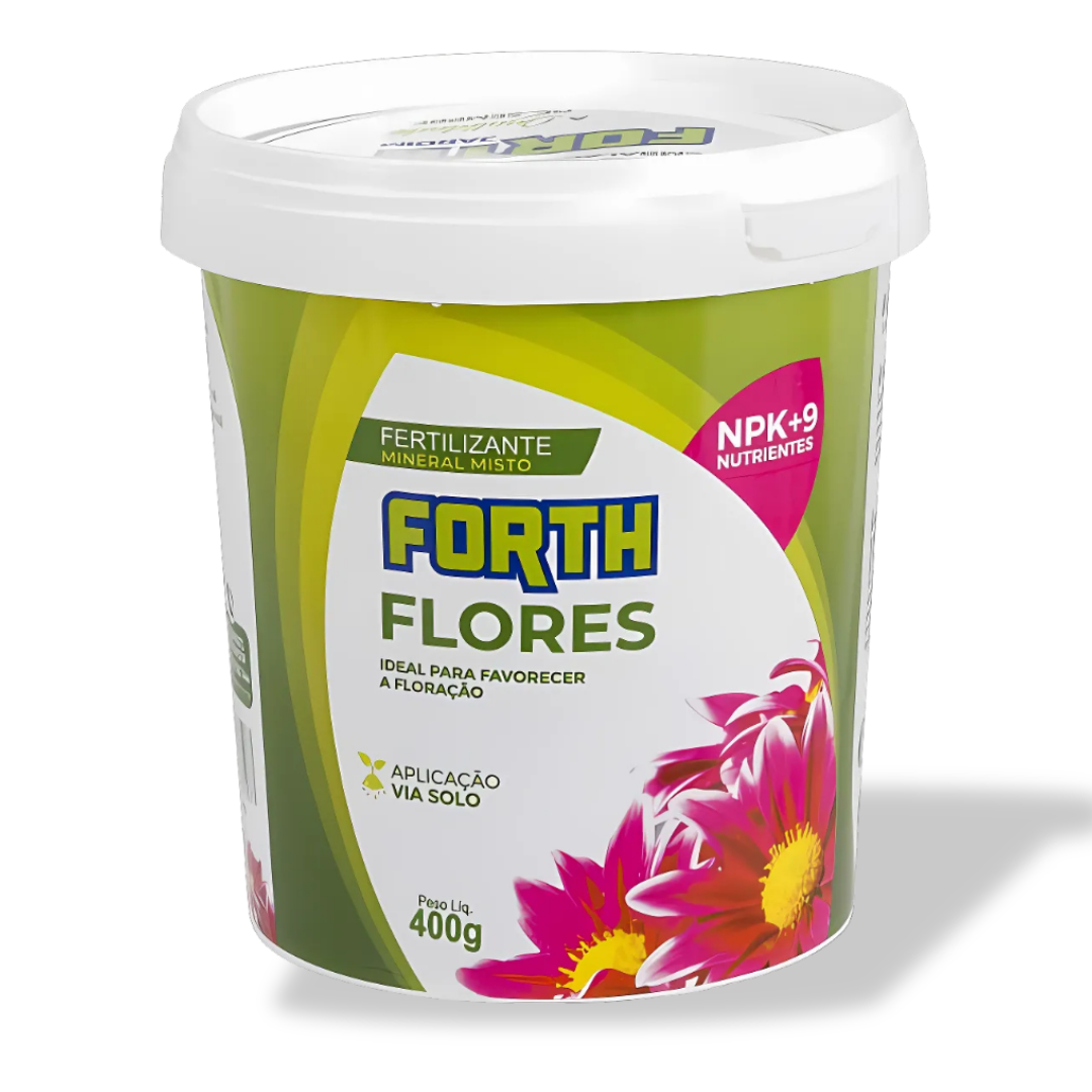 Adubo Orgânico Fertilizante para Plantas Forte Flores 400g - O Segredo para um Jardim Exuberante