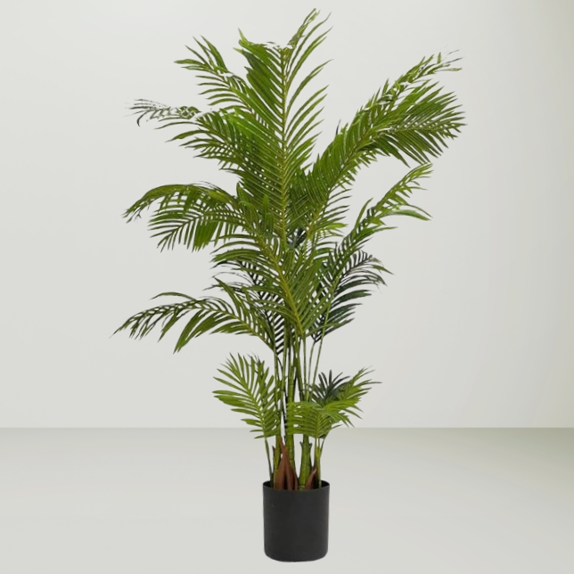 Planta Artificial Palmeira com Visual Natural 150cm - FintaVita