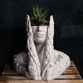 Vaso Decorativo Mulher Verdiqué