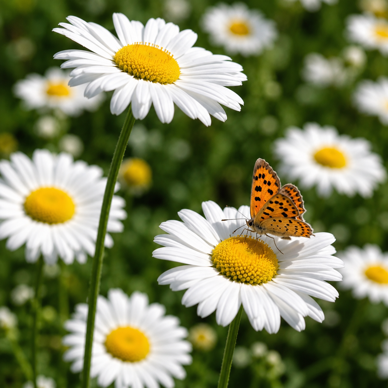 Margarida Gigante Branca – 100 Sementes para Jardins Floridos e Elegantes
