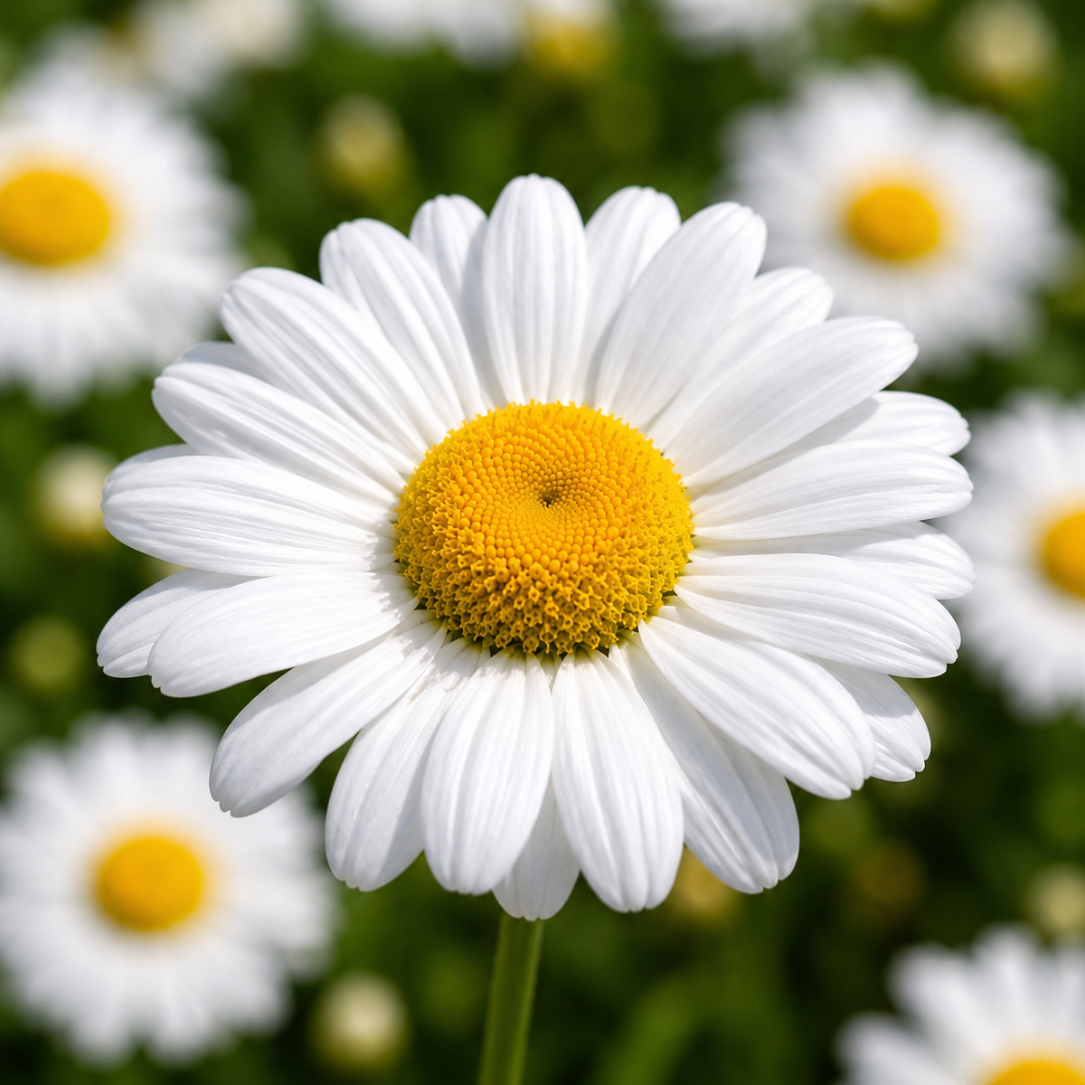 Margarida Gigante Branca – 100 Sementes para Jardins Floridos e Elegantes