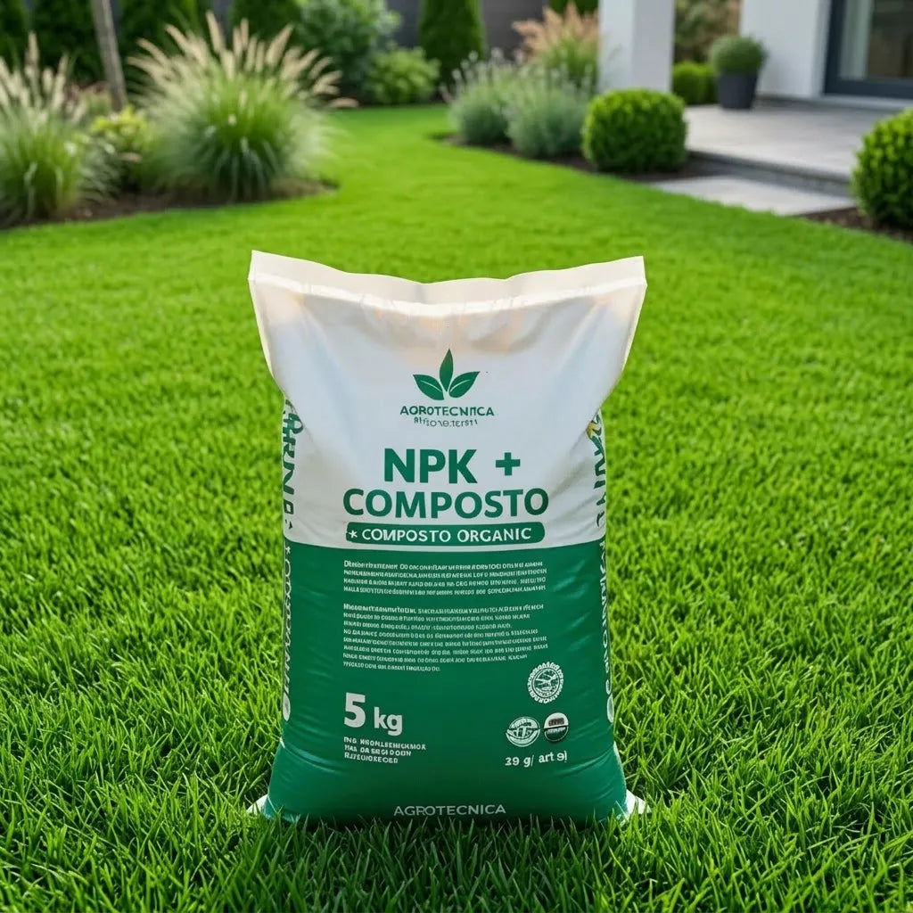 Adubo organico NPK completo para hortas gramados e floracao