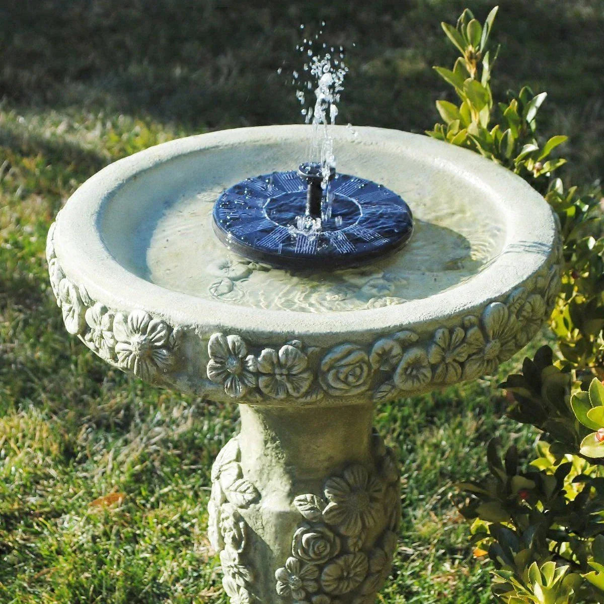 Fonte Solar Para Jardim - Chafariz Ecológico com Energia Solar