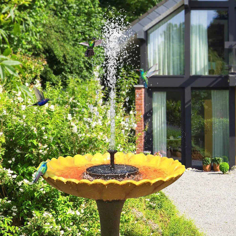 Fonte Solar Para Jardim - Chafariz Ecológico com Energia Solar