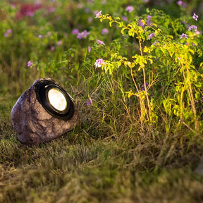 Luminária Solar LED Impermeável para Jardim - Urbane Rocks