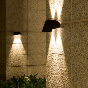 Luminária Solar LED à Prova d'Água para Jardim - Urbane Wall