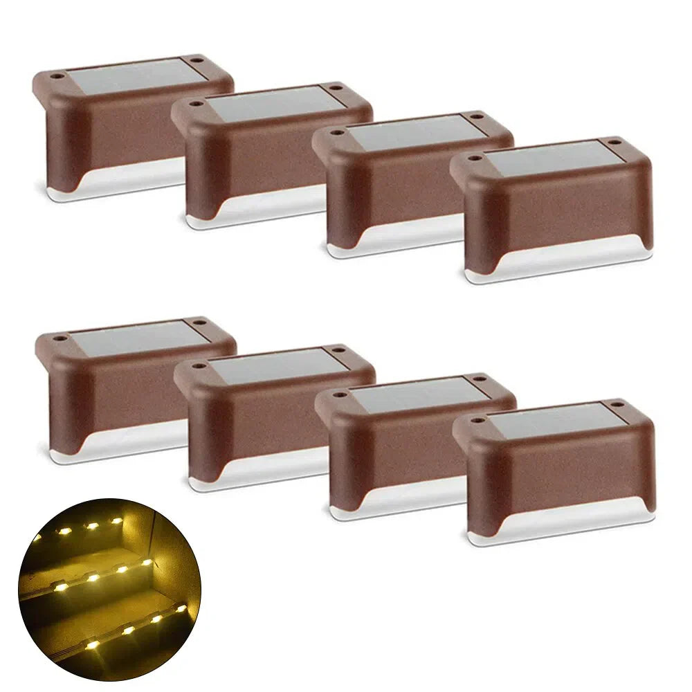 Luminária Solar Externa LED Para Jardim à Prova d'Água