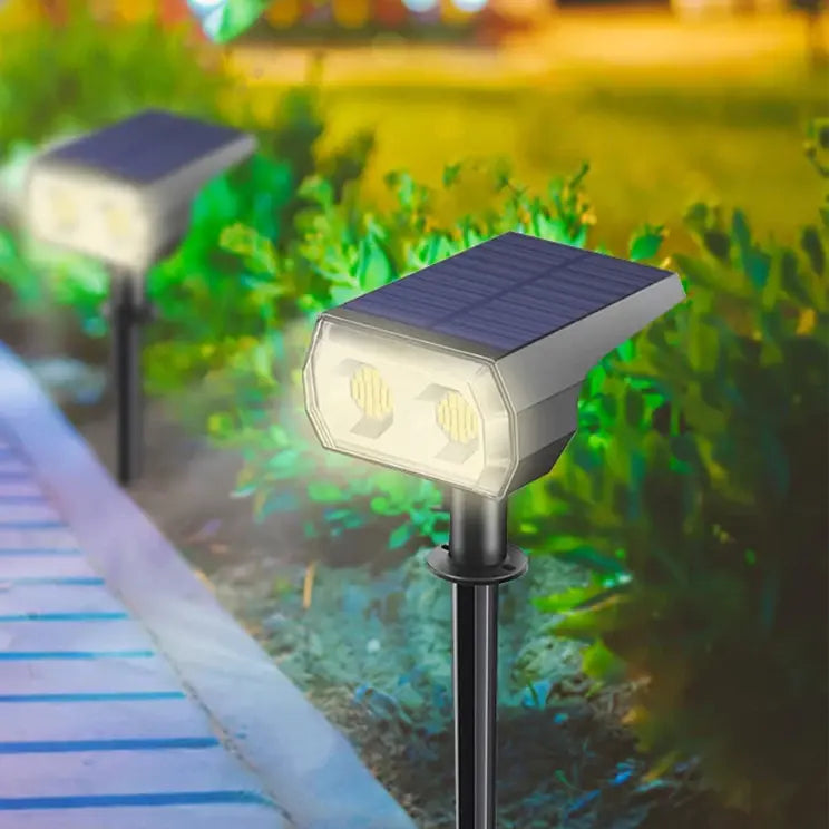 Luminária Espeto Jardim Solar Super LED — Automática IP65
