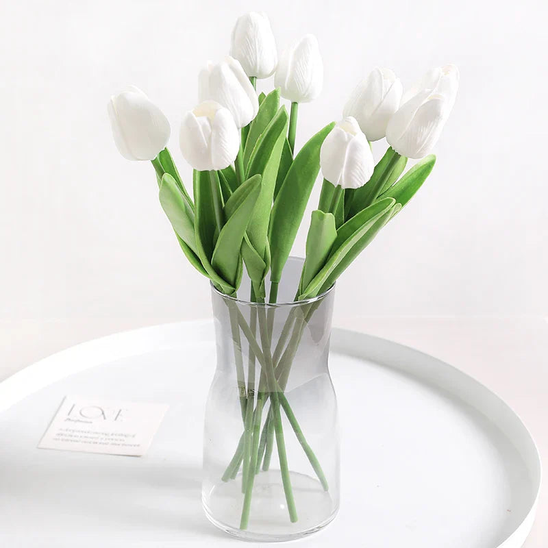 Buquê de Tulipas Artificiais MENGHAO em Seda