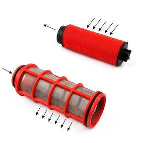 Filtro de Água Tipo Y com Conectores em PVC para Irrigação de Jardim